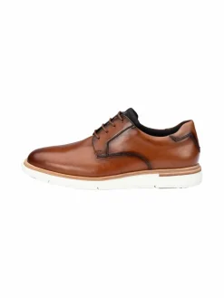 Lloyd Freizeit-Schuhe<Herren Schnürschuh - GORDON cognac uni