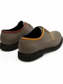 Camper Freizeit-Schuhe<Herren Schnürschuhe - Twins grün uni