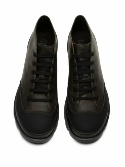 Camper Freizeit-Schuhe|Boots & Stiefeletten<Herren Schnürstiefel - Brutus grün uni