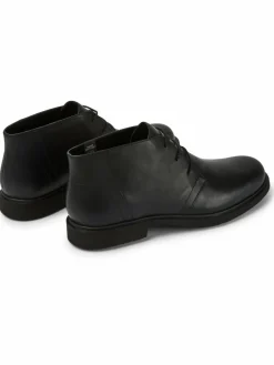 Camper Freizeit-Schuhe|Boots & Stiefeletten<Herren Schnürstiefel - Neuman schwarz uni