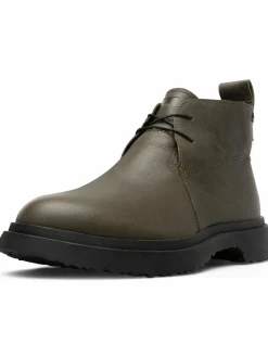 Camper Boots & Stiefeletten<Herren Schnürstiefel - Walden grün uni