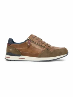 Mustang Freizeit-Schuhe<Herren Schuhe braun uni
