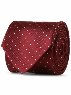 OLYMP Level Five Krawatten & Fliegen<Herren Seidenkrawatte rot gepunktet