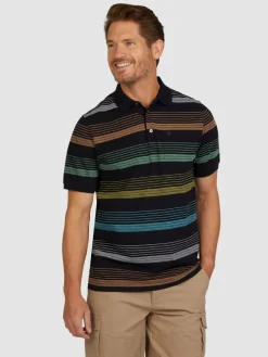 Navigazione Poloshirts<Herren Shirt mehrfarbig gestreift