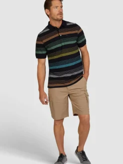 Navigazione Poloshirts<Herren Shirt mehrfarbig gestreift