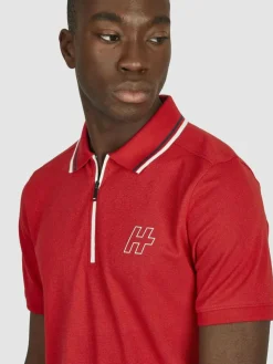 Daniel Hechter Poloshirts<Herren Shirt rot uni