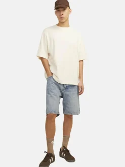 Jack & Jones Jeans<Herren Shorts blau uni