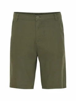 BLEND Hosen<Herren Shorts grün gemustert