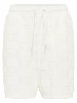 Carlo Colucci Hosen<Herren Shorts - Egarter weiß kariert