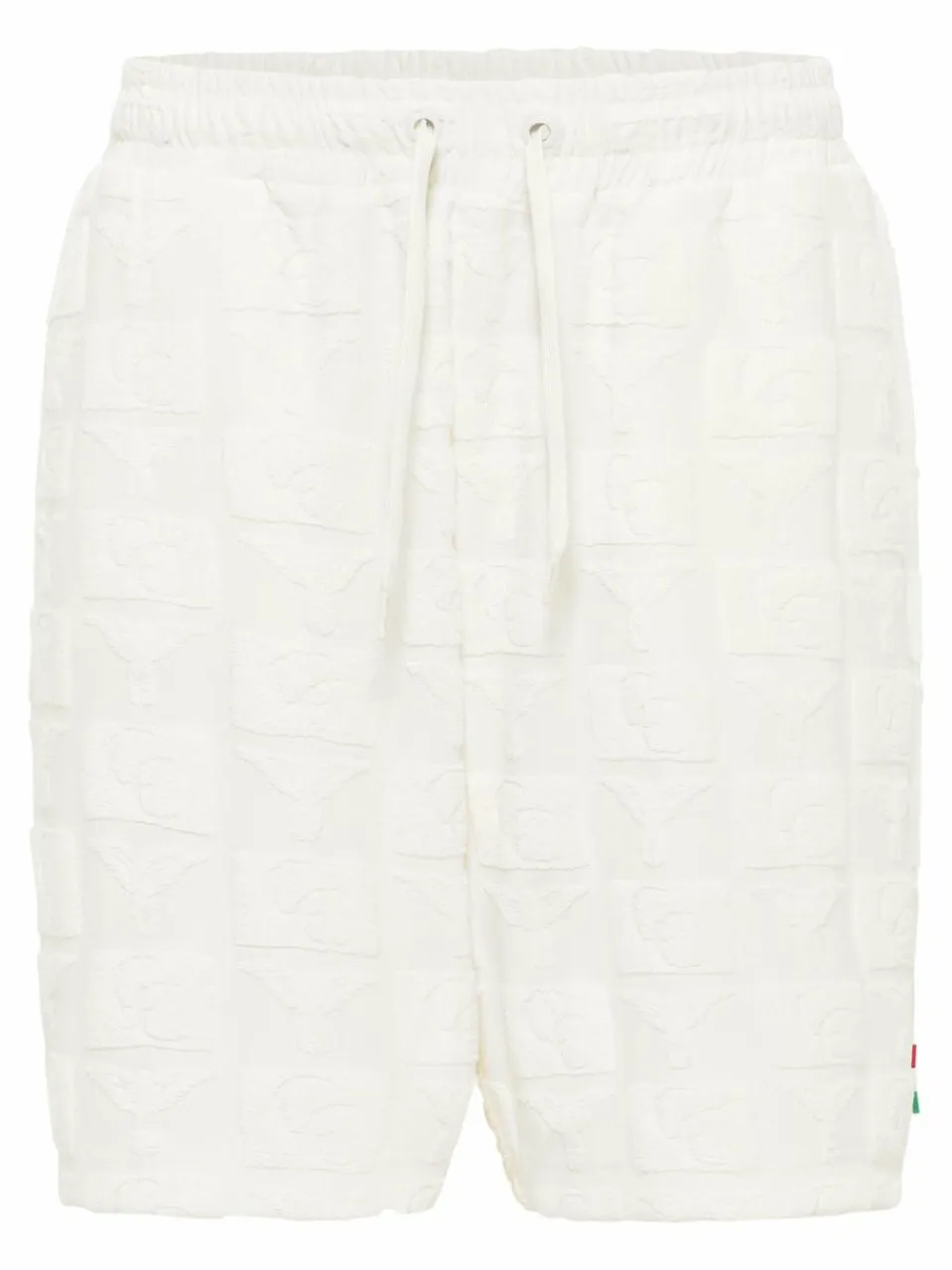 Carlo Colucci Hosen<Herren Shorts - Egarter weiß kariert