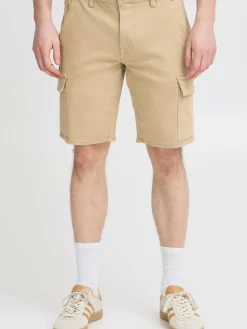 BLEND Hosen<Herren Shorts - BHBLIZZARD beige uni