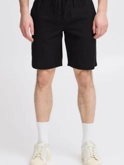 BLEND Hosen<Herren Shorts - BHVOLK schwarz uni