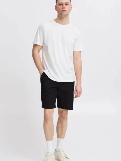 BLEND Hosen<Herren Shorts - BHVOLK schwarz uni