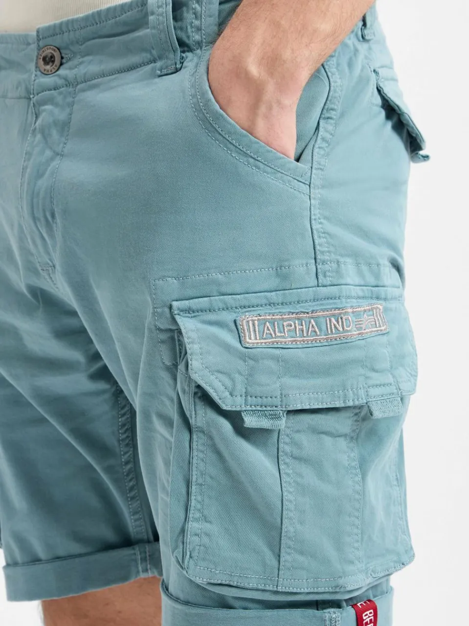 Alpha Industries Hosen<Herren Shorts - Crew Short petrol uni