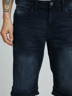 11 Project Jeans<Herren Shorts - PRNordian schwarz uni