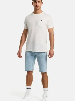 Indicode Jeans<Herren Shorts Jeans - INTempol blau uni