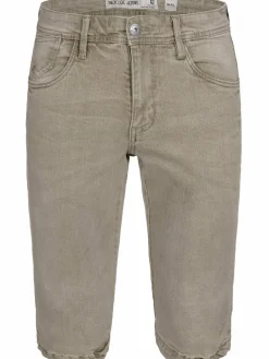 Indicode Jeans<Herren Shorts Jeans - Jaspar hellgrau grau uni