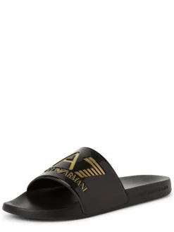 Herren EA7 Emporio Armani Freizeit-Schuhe>Herren Slides