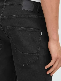 Solid Jeans<Herren Slim-fit-Jeans - SDPAYTON schwarz uni