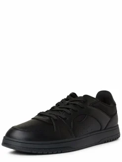 HUGO Freizeit-Schuhe<Herren Sneaker schwarz uni