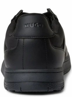 HUGO Freizeit-Schuhe<Herren Sneaker schwarz uni