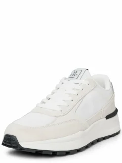 Marc O'Polo Sneaker<Herren Sneaker beige weiß gemustert