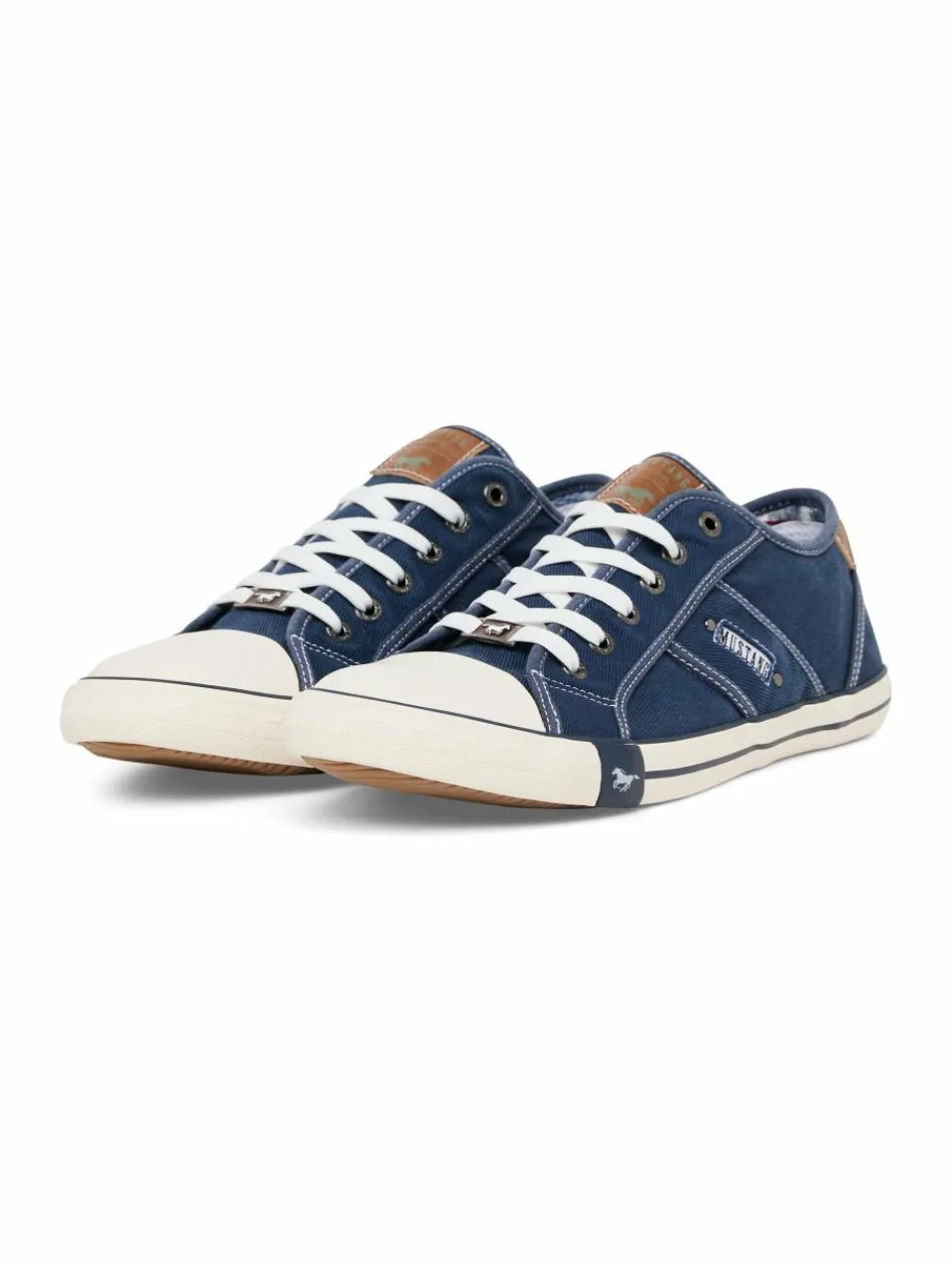 Mustang Sneaker<Herren Sneaker blau uni