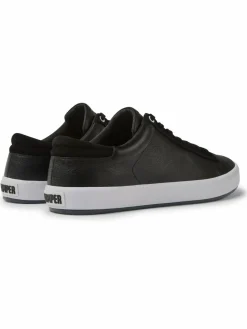 Camper Freizeit-Schuhe<Herren Sneaker - Andratx schwarz uni
