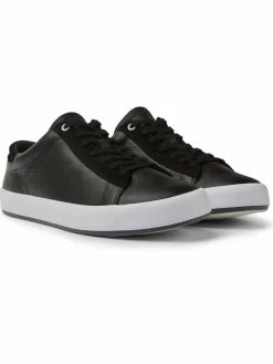 Camper Freizeit-Schuhe<Herren Sneaker - Andratx schwarz uni