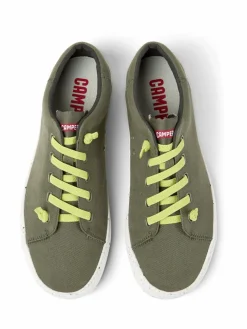 Camper Freizeit-Schuhe<Herren Sneaker - Peu Touring grün uni