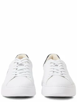 Polo Ralph Lauren Freizeit-Schuhe|Sneaker<Herren Sneaker aus Leder - Rlite Court weiß uni