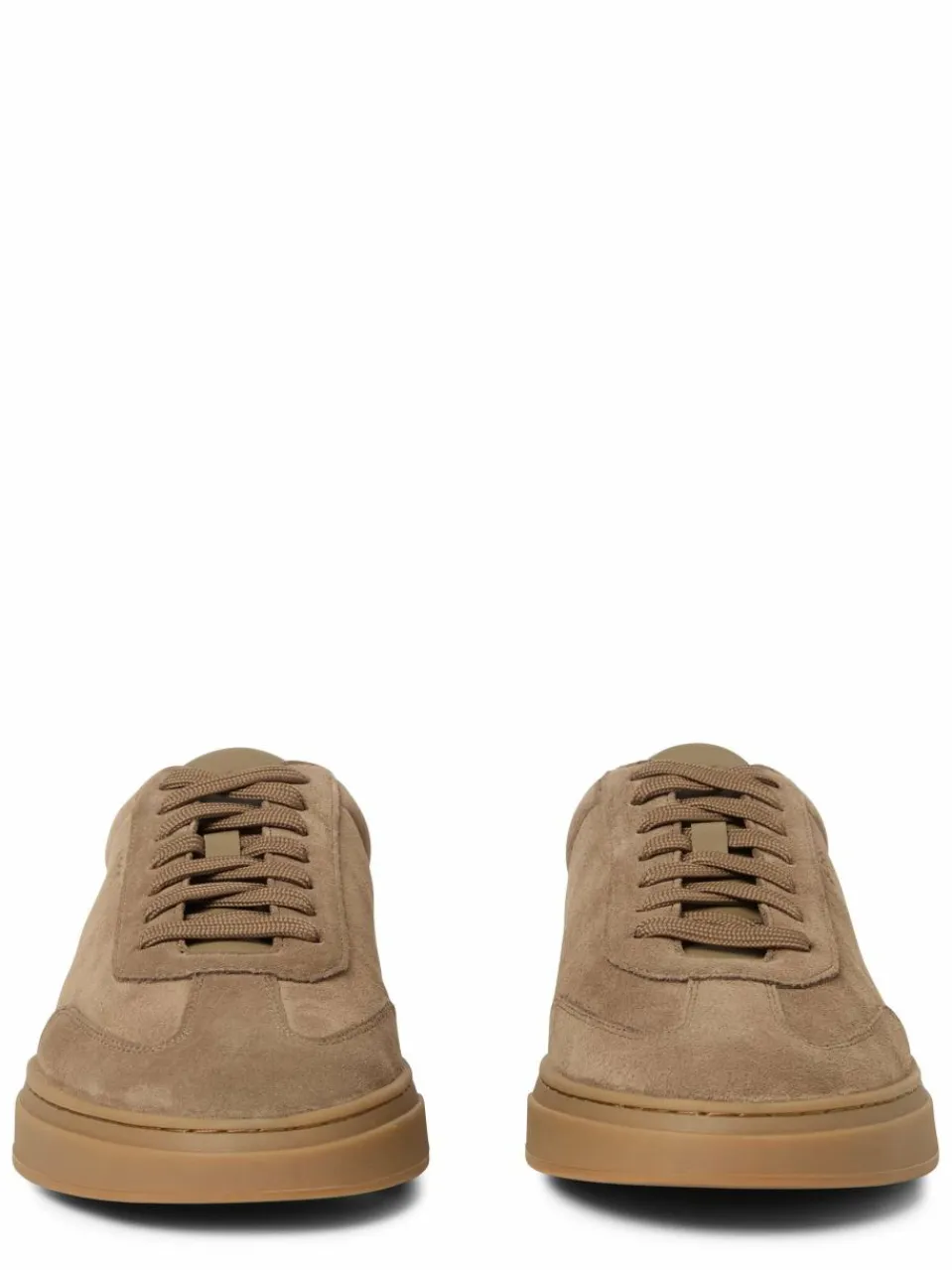 BOSS Freizeit-Schuhe|Sneaker<Herren Sneaker aus Veloursleder - Kieran_Tenn melange uni