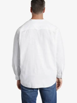 BABISTA Hemden<Herren Stehkragenhemd - VITTORINO weiß uni