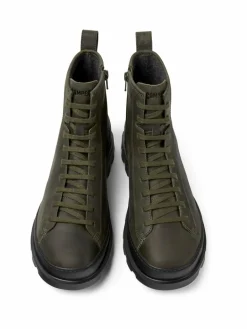 Camper Boots & Stiefeletten<Herren Stiefeletten - Brutus grün uni