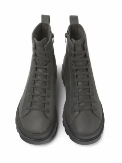 Camper Freizeit-Schuhe|Boots & Stiefeletten<Herren Stiefeletten - Brutus grau uni