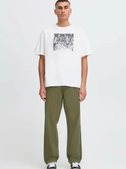 Solid Hosen<Herren Stoffhhose - SDLIAM grün uni