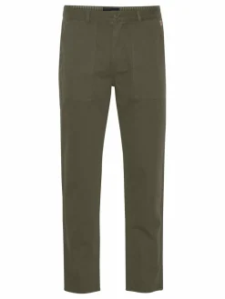 BLEND Hosen<Herren Stoffhose grün uni