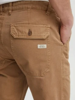 BLEND Hosen<Herren Stoffhose braun uni