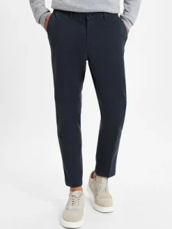 Finshley & Harding London Hosen<Herren Stoffhose - Kyle marine uni