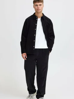 Solid Hosen<Herren Stoffhose - SDMINOR ALANN schwarz uni