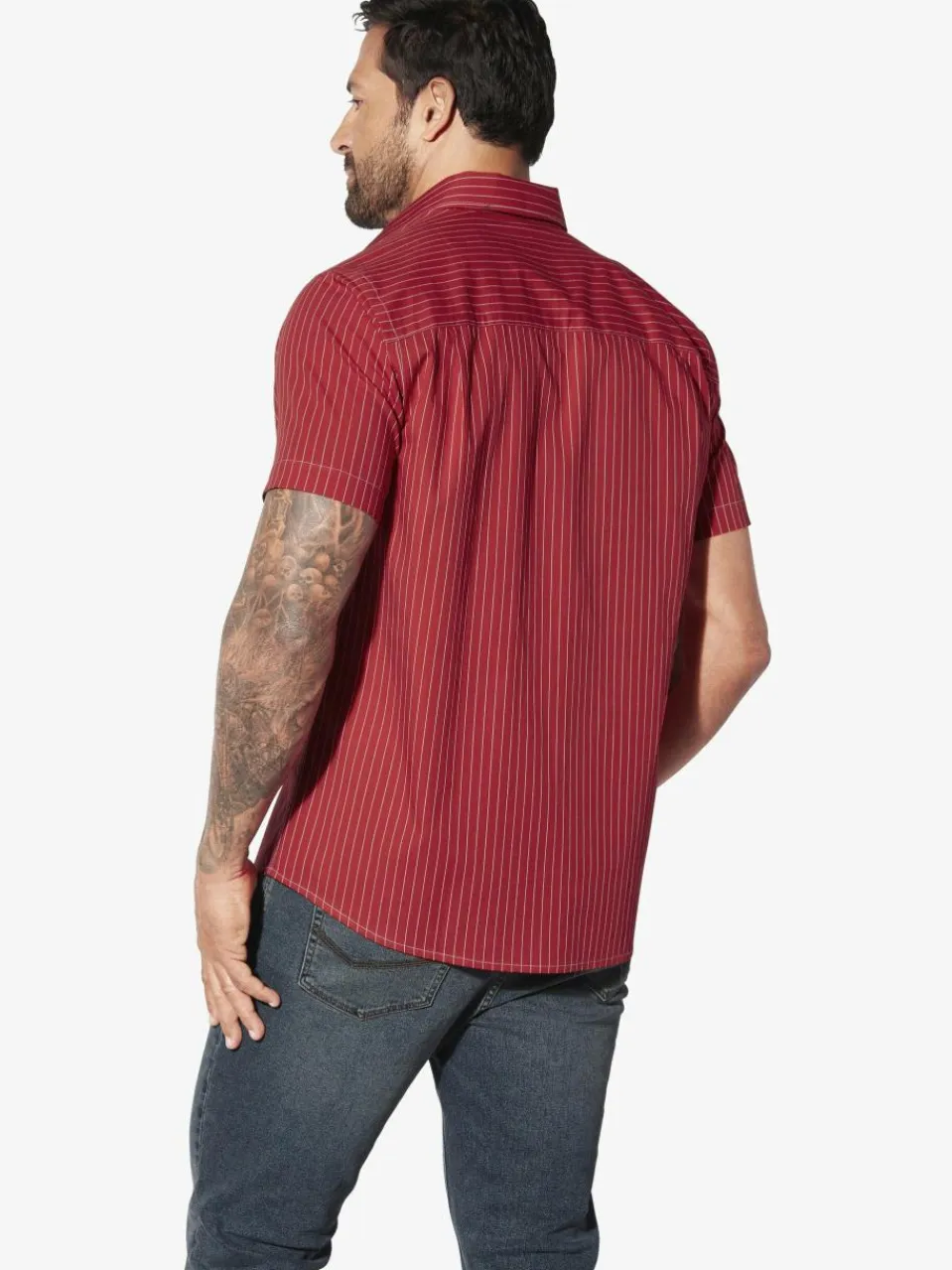 Herren Jan Vanderstorm Hemden>Herren Streifenhemd - PERTTU