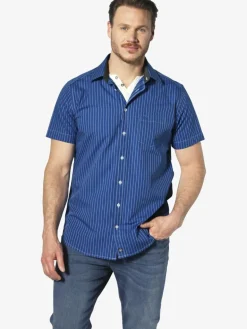 Jan Vanderstorm Hemden<Herren Streifenhemd - PERTTU royal gestreift