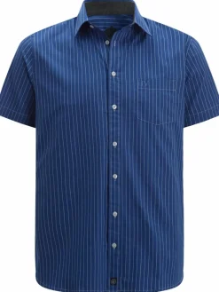 Jan Vanderstorm Hemden<Herren Streifenhemd - PERTTU royal gestreift