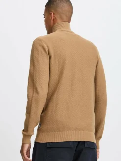 BLEND Pullover & Strickjacken<Herren Strickjacke braun uni