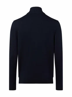 Nils Sundström Pullover & Strickjacken<Herren Strickjacke marine uni