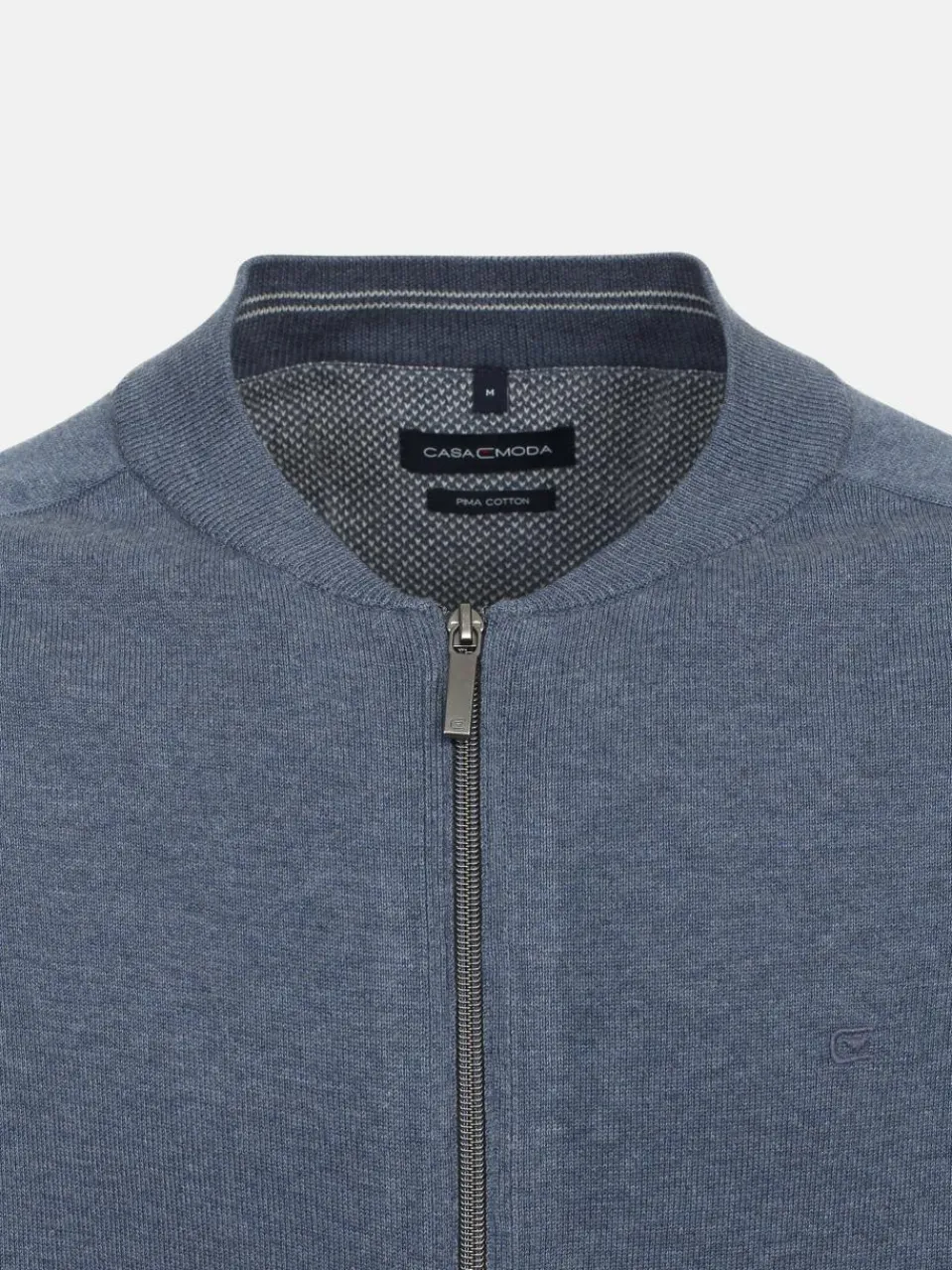 CASAMODA Pullover & Strickjacken<Herren Strickjacke - Basic blau uni