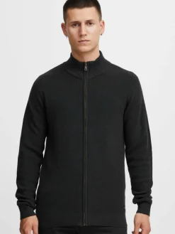 BLEND Pullover & Strickjacken<Herren Strickjacke - BHCodford schwarz uni