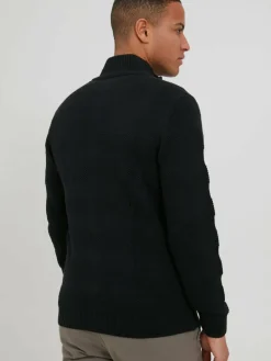 BLEND Pullover & Strickjacken<Herren Strickjacke - BHGalmaro schwarz gestreift