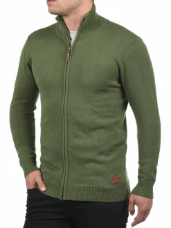 BLEND Pullover & Strickjacken<Herren Strickjacke - BHNorman oliv uni