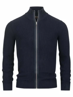 Indicode Pullover & Strickjacken<Herren Strickjacke - Dodson marine uni